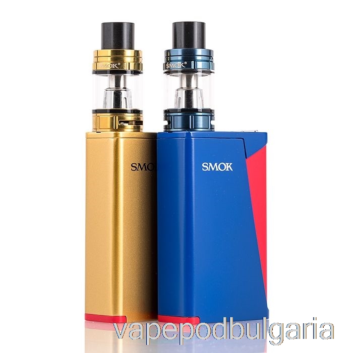 Vape 10000 Дръпки Smok H-priv Pro 220w Tc Starter Kit Black / Red